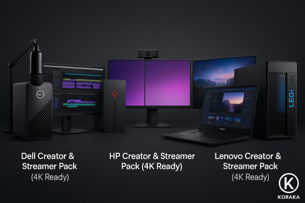 creator & streamer pack (4k ready) creator & streamer pack (4k ready)